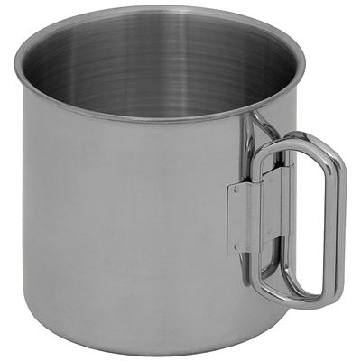 Kubek ze stali nierdzewnej FOX z uchwytami 450 ml