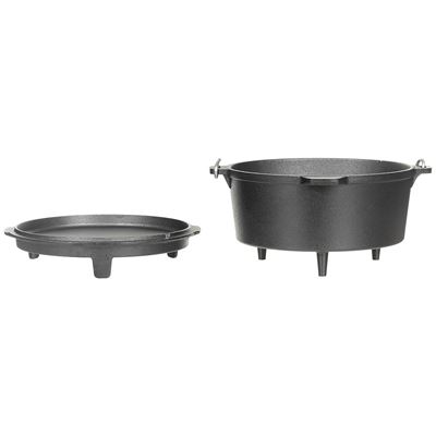 Garnek żeliwny DUTCH OVEN 3,8 l CZARNY