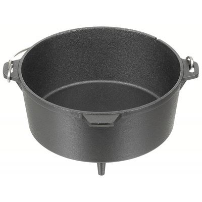 Garnek żeliwny DUTCH OVEN 3,8 l CZARNY