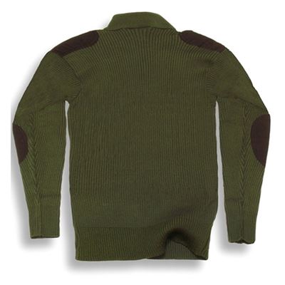 Sweter ACRYLIC COMMANDO 1/4 zip ZELENÝ