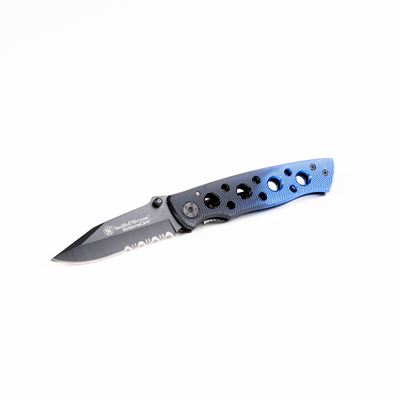 Nóż zamykający S&W EXTREME OPS BLACK-Blue
