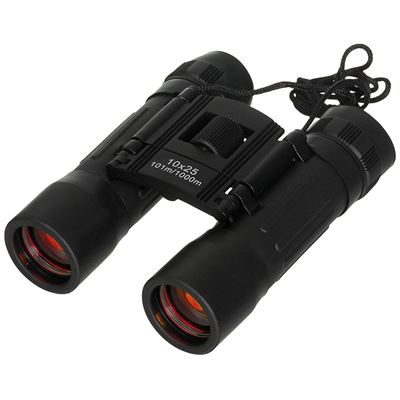 Lornetka MFH 10x25 składana CZARNA