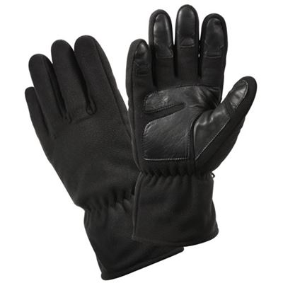 Rękawiczki MICRO FLEECE CZARNE