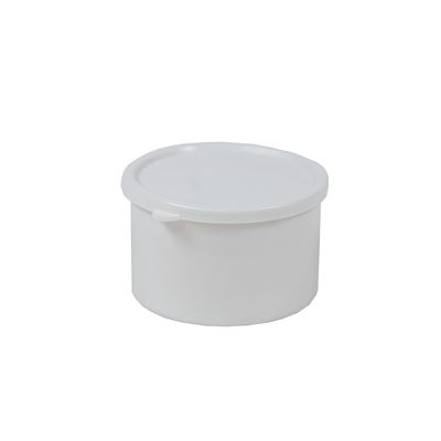 Plastikowy kubek z pokrywką 100ml