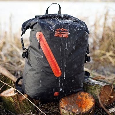 Plecak BEAVERTAIL 22 L wodoodporny BLACK/ORANGE