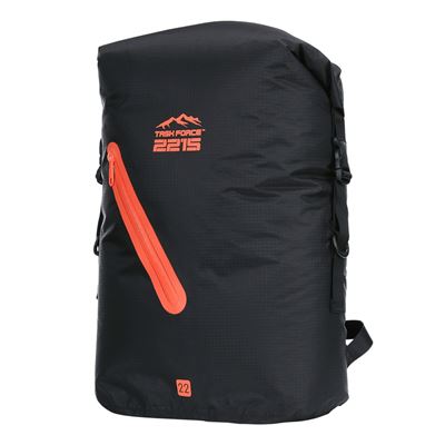 Plecak BEAVERTAIL 22 L wodoodporny BLACK/ORANGE