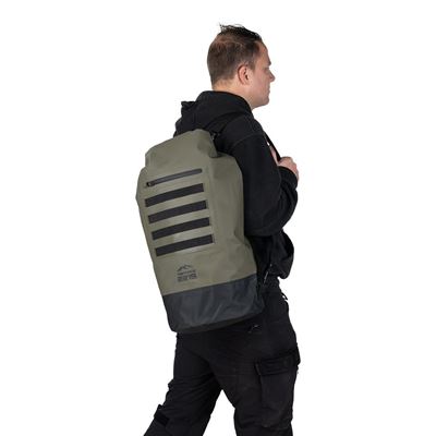Torba morska MOLLE wodoodporna ZELENA