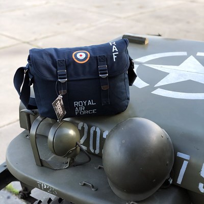 Torba na ramię RAF canvas BLUE
