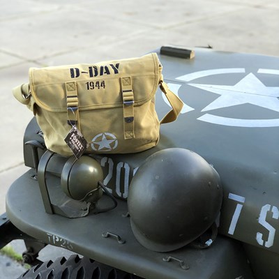 Torba na ramię D-DAY 1944 canvas SAND