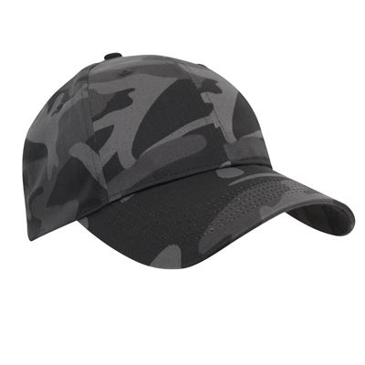 Czapka baseballowa BLACK CAMO ROTHCO 3549 2