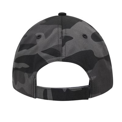 Czapka baseballowa BLACK CAMO ROTHCO 3549 3