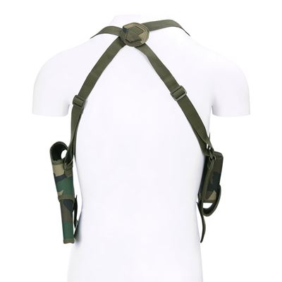 Kabura pistoletowa pod pachę DE LUXE WOODLAND