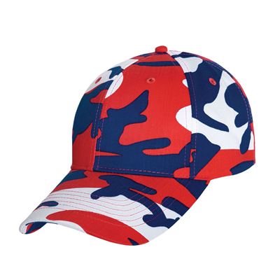 Czapka baseballowa Supreme Low Red / White / Blue Camo
