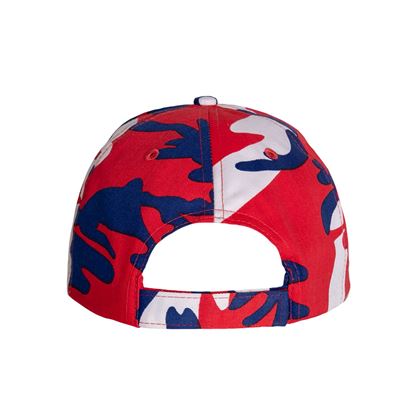 Czapka baseballowa Supreme Low Red / White / Blue Camo