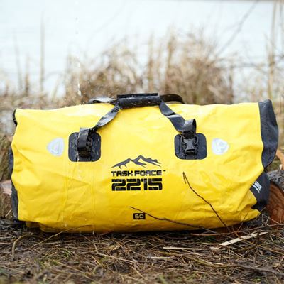 Torba na łódź BEAR CREEK 100 L wodoodporna YELLOW