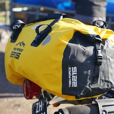 Torba na łódź BEAR CREEK 100 L wodoodporna YELLOW