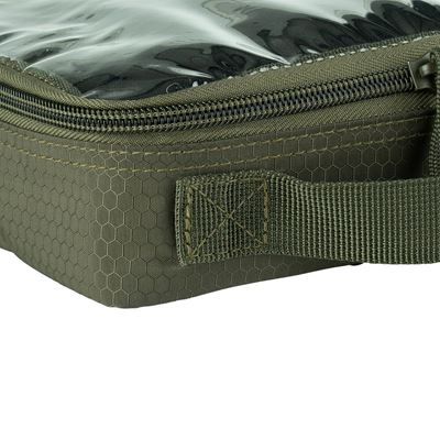 Etui HEXAGON ORGANIZER przezroczyste, ZIELONE 101INC 359582-GR 3