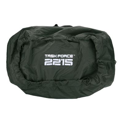 Torba transportowa plecaka ZIELONA Task Force 2215 359590 5