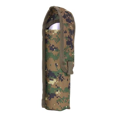 Airsoftowy pokrowiec MOLLE na butlę gazową DIGITAL WOODLAND