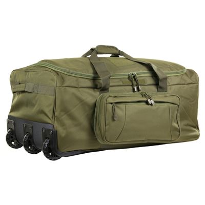 Torba COMMANDO na kółkach ZIELONA