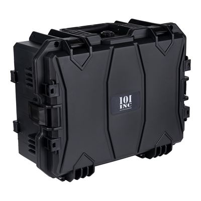 Plastikowa walizka #5 CZARNA 101INC 359925-BLK 2