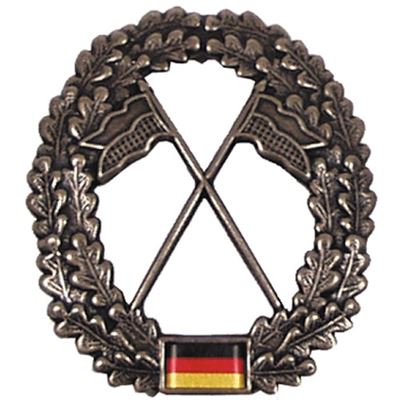 Naszywka BW na beret Heeresaufklärer metalowa