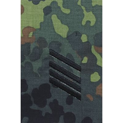 Naramiennik BW STABSGEFREITER FLECKTARN / czarne haftowane