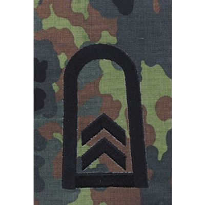 Naramiennik BW OBERFELDWEBEL FLECKTARN / czarne haftowane