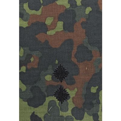 Naramiennik BW OBERLEUTNANT FLECKTARN / czarne haftowane