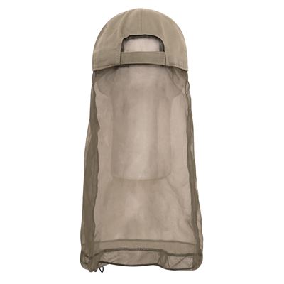 Czapka BASEBALL OPERATOR z moskitierą KHAKI