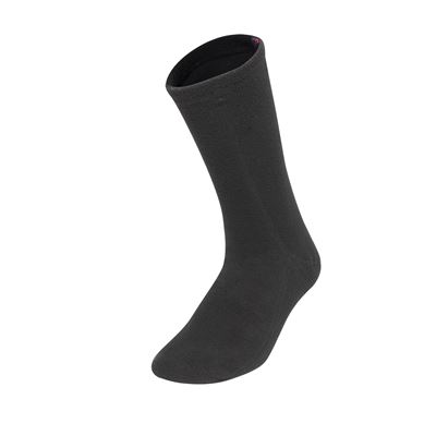 Skarpety - wkładki ocieplające POLAR fleece CZARNE
