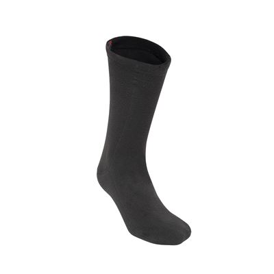 Skarpety - wkładki ocieplające POLAR fleece CZARNE