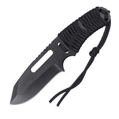 Nóż PARACORD ROTHCO z ostrą klingą + krzesiwo