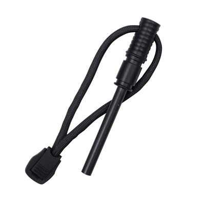 Nóż PARACORD ROTHCO z ostrą klingą + krzesiwo