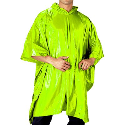 Ponczo VINYL 125 x 200 cm NEON GREEN