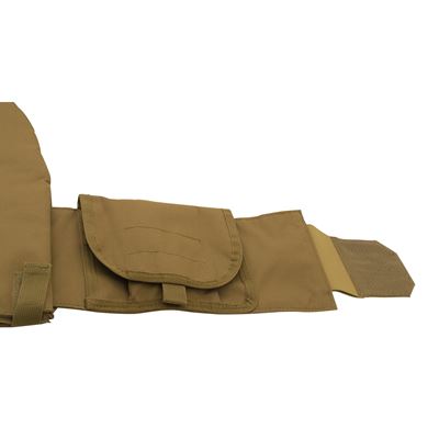 Kamizelka LASER CUT MOLLE nosič plátů COYOTE BROWN