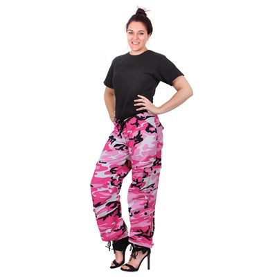 Spodnie damskie PARATROOPER PINK CAMO