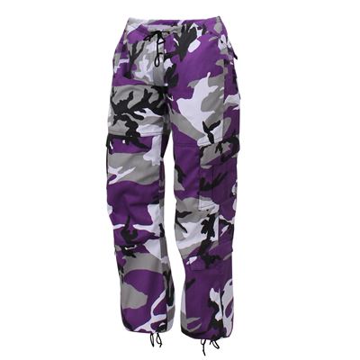 Spodnie damskie PARATROOPER VIOLET CAMO