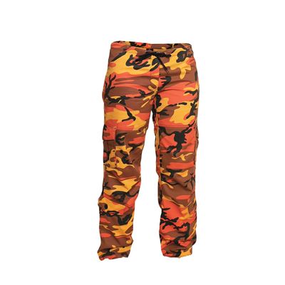 Spodnie damskie PARATROOPER ORANGE CAMO