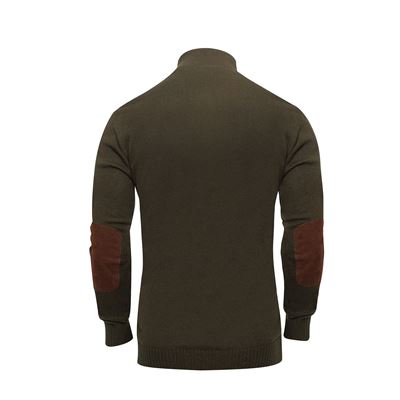 Sweter 3 guziki ZIELONY