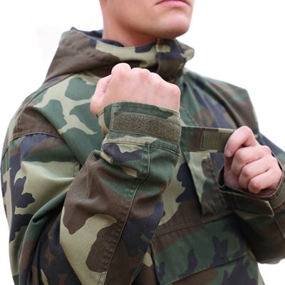 Kurtka z kapturem PARKA US WOODLAND
