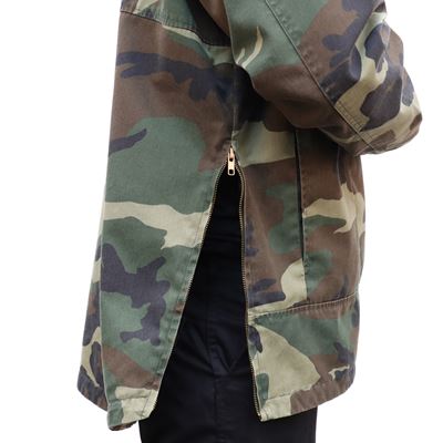 Kurtka z kapturem PARKA US WOODLAND