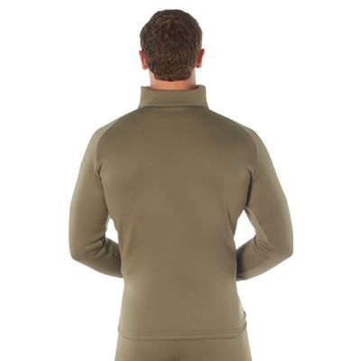 Koszulka funkcyjna US ECWCS z zamkiem błyskawicznym AR 670-1 COYOTE BROWN