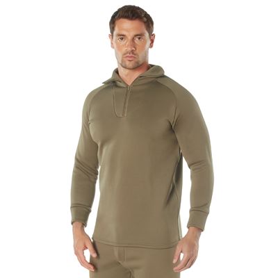 Koszulka funkcyjna US ECWCS z zamkiem błyskawicznym AR 670-1 COYOTE BROWN
