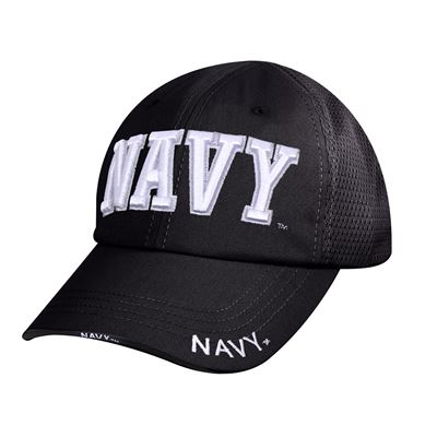 Czapka NAVY siatkowa CZARNA