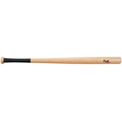 Kij baseballowy drewniany 81 cm NATUR