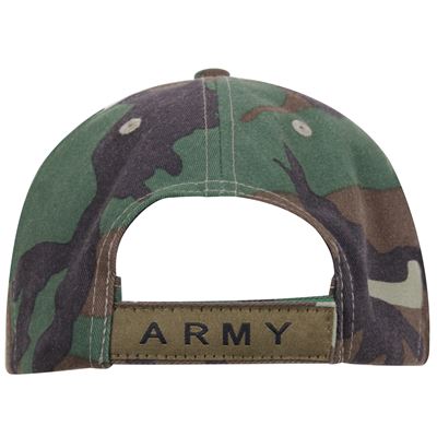 Czapka DELUXE ARMY baseball WOODLAND