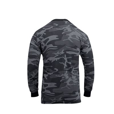 Koszulka z długim rękawem BLACK CAMO