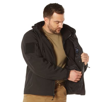Kurtka softshell 3w1 SPEC OPS BLACK