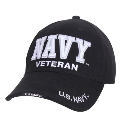 Czapka z daszkiem NAVY VETERAN BLACK